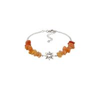 Elli - Bracciale con perline Sole Avventurina Marrone 925 Sterling Silver Bracciali e Braccialetti 1 pieces female