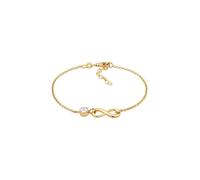 Elli - Bracciale con Pietre Infinity Swarovski Cristalli Bianco 925 Sterling Silver Bracciali e Braccialetti 1 pieces female