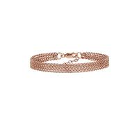 Elli Bracciale da donna, a strati, look semplice, in argento sterling 925