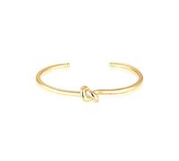 Elli Bracciale da donna con nodo blogger Trend in argento sterling 925, 16 cm, Sfaccettatura, cristallo