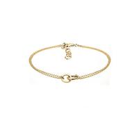 Elli Bracciale Donna Cerchio Intrecciato Minimo in Argento Sterling 925