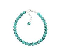 Elli Bracciale Donna Palla di Turchese Howlit in Argento Sterling 925