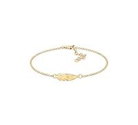 Elli Bracciale Donne Ciondolo piuma Festival Boho di base in argento sterlino 925