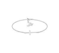 Elli - Croce di Base in Argento Sterling 925 Placcato Oro Rosa Bracciali e Braccialetti 1 pieces female
