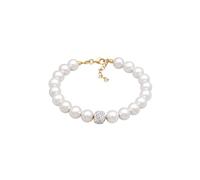 Elli Bracciale Donne Elegante con Perle Sintetiche e Cristalli in Argento Sterlino 925
