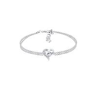 Elli - Simbolo Cuore Amore con Cristalli in Argento Sterling 925 Bracciali e Braccialetti 1 pieces female