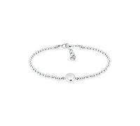 Elli Braccialetto da Donna in Argento 925 con Rotonda Bianco Pietra Di Luna