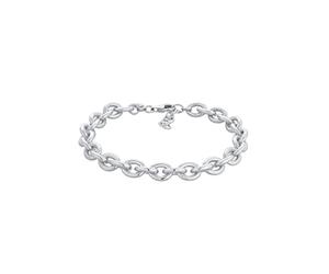 Elli Bracelet Ladies Statement Coarse Elegant In 925 Sterling Silver Rhodium Plated