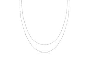 Elli - Catena a Sfera Figaro Basic in Argento Sterling 925 Collane 1 pieces female