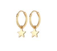 Elli - Cerchi Perle di Conchiglia Cristalli 925 Argento Orecchini 1 pieces female