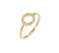 Elli - Cerchio Filigrana Geo con Cristalli in Argento Sterling 925 Anelli 1 pieces female