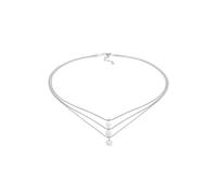 Elli - Choker a strato Three Row Plate Boho Trend Blogger in 925 Sterling Silver Collane 1 pieces female