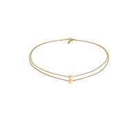Elli - Choker Layer Cerchio Cerchio Geo Look Blogger Trend in argento sterling 925 Collane 1 pieces female