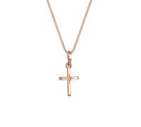 Elli - Ciondolo a Croce Incisione a Stella in Argento Sterling 925 Collane 1 pieces female