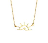 Elli - Ciondolo Alba Motivo Estate in Argento Sterling 925 Collane 1 pieces female