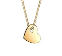 Elli Ciondolo Cuore, Colore: Oro