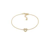 Elli - Ciondolo Forma di Cuore di Cristalli in Argento Sterling 925 Bracciali e Braccialetti 1 pieces female