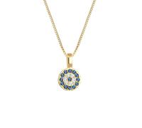 Elli - Ciondolo forma di malocchio con cristalli in Argento Sterling 925 Collane 1 pieces female