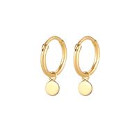 Elli - Ciondolo Piastrina Classico Argento Sterling 925 Orecchini 1 pieces female