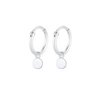 Elli - Ciondolo Piastrina Classico Argento Sterling 925 Orecchini 1 pieces female