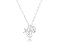 Elli - Ciondolo Stella Marina Conchiglia Mare Marittimo in Argento Sterling 925 Collane 1 pieces female