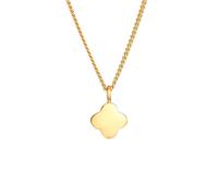 Elli - Ciondolo Trifoglio Fortuna Simbolo Classico in argento sterling 925 Collane 1 pieces female