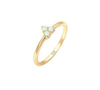 Elli - Circolo Opale Geo Trio Trend in argento sterling 925 Anelli 1 pieces female