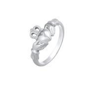 Elli Anelli Donne Claddagh Cuore Corona in Argento Sterlino 925