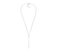 Elli - Girocollo Catena a Y Placchetta Geo in Argento Sterling 925 Collane 1 pieces female