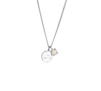 Elli - Collana Cerchio Opale Sintetico Bianco 925 Sterling Silver Collane 1 pieces female