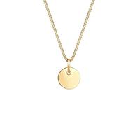 Elli Ciondolo Placchetta di Base Geo Look in Argento Sterling 925 Donna