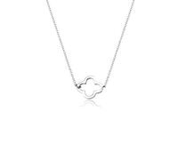Elli - Foglia di Trifoglio Portafortuna Filigrana in Argento Sterling 925 Collane 1 pieces female