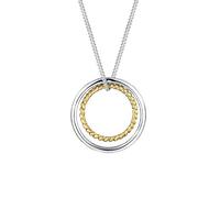 Elli Collana con Pendente a Cerchio da Donna Argento 925