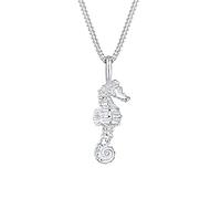 Elli Collana con Pendente a Forma di Cavalluccio Marino da Donna in Argento, 45 cm