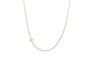 Elli - Collana con pendente Croce Swarovski Bianco 925 Sterling Silver Collane 1 pieces female