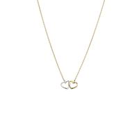 Elli - Collana con pendente Cuore 925 Sterling Silver Gold-plated Collane 1 pieces female