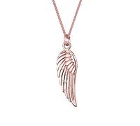 Elli Collana con Pendente da Donna in Argento, Placcato Oro Rosa, 45 cm