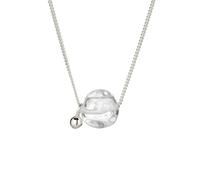 Elli - Collana con perline Cristallo di rocca Trasparente 925 Sterling Silver Collane 1 pieces female