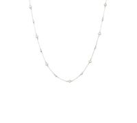 Elli - Collana corta con perle Coltivate Perle d'acqua dolce Bianche 925 Sterling Silver Collane 1 pieces female