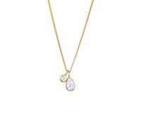 Elli - Collana corta con pietra Goccia Zirconia Bianco 925 Sterling Silver Collane 1 pieces female
