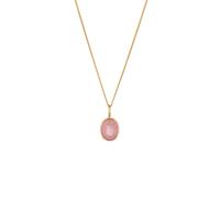 Elli - Collana corta con pietra Quarzo Rosa 925 Sterling Silver Collane 1 pieces female