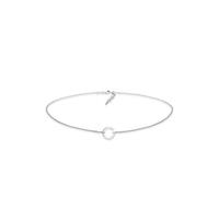Elli - Ladies - Collarino in argento sterling 925 con dettaglio circolare geometrico 38 CM