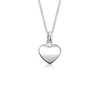 ELLI Collana 'Herz' argento, Taglia One Size
