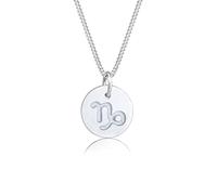 Elli Collana da donna in argento Sterling 925 con ciondolo a forma di stella, segno zodiacale, Astro Trend, cristalli Swarovski, lunghezza 45 cm