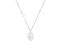 Elli Collana da Donna Pendente Immagine e croce Marian in argento 925