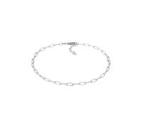 Elli - Collana di link ovale Basic Summer Trend regolabile in Argento Sterling 925 Gioielli per i piedi 1 pieces female