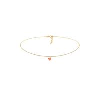 Elli Collana Donna Choker Cuore Ciondolo Trend Blogger in Argento Sterling 925 con Smalto