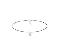 Elli Collana Donna Choker Tendenza con Cristalli in Argento Sterling 925, Argento