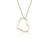 Elli Collana Donna Ciondolo Cuore Filigrana in Argento Sterling 925