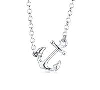 Elli Collana Donna Ciondoloncora Marittima in Argento Sterling 925, Vedi immagine